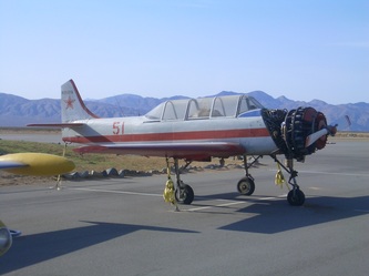 Yak-52 movie prop