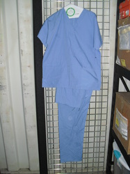 Blue Hospital Scrubs